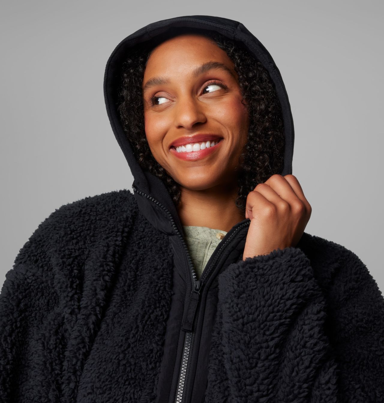 Women's Boundless Discovery™ Hooded Sherpa Jacket | 010 | XS 5