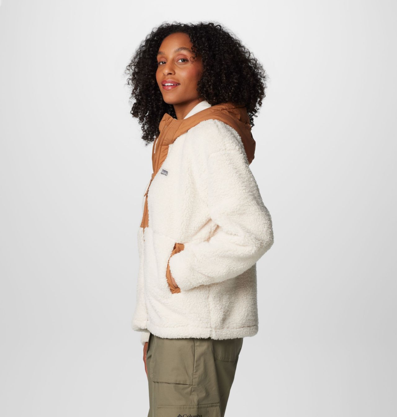 Women's Boundless Discovery™ Hooded Sherpa Jacket | 191 | M 4