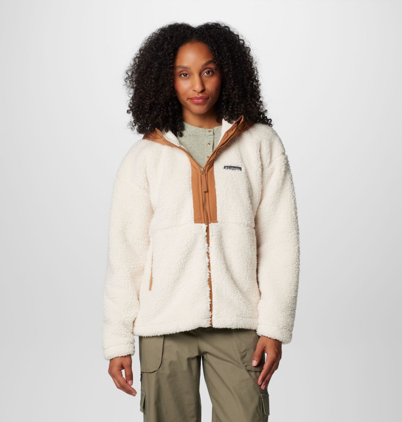 Women's Boundless Discovery™ Hooded Sherpa Jacket | 191 | M 1