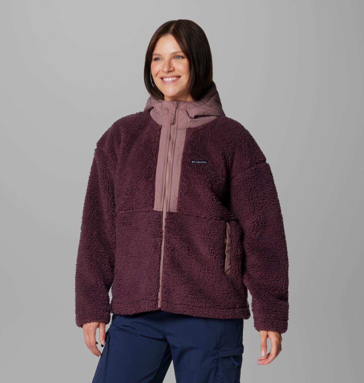 Women's Boundless Discovery™ Hooded Sherpa Jacket 4