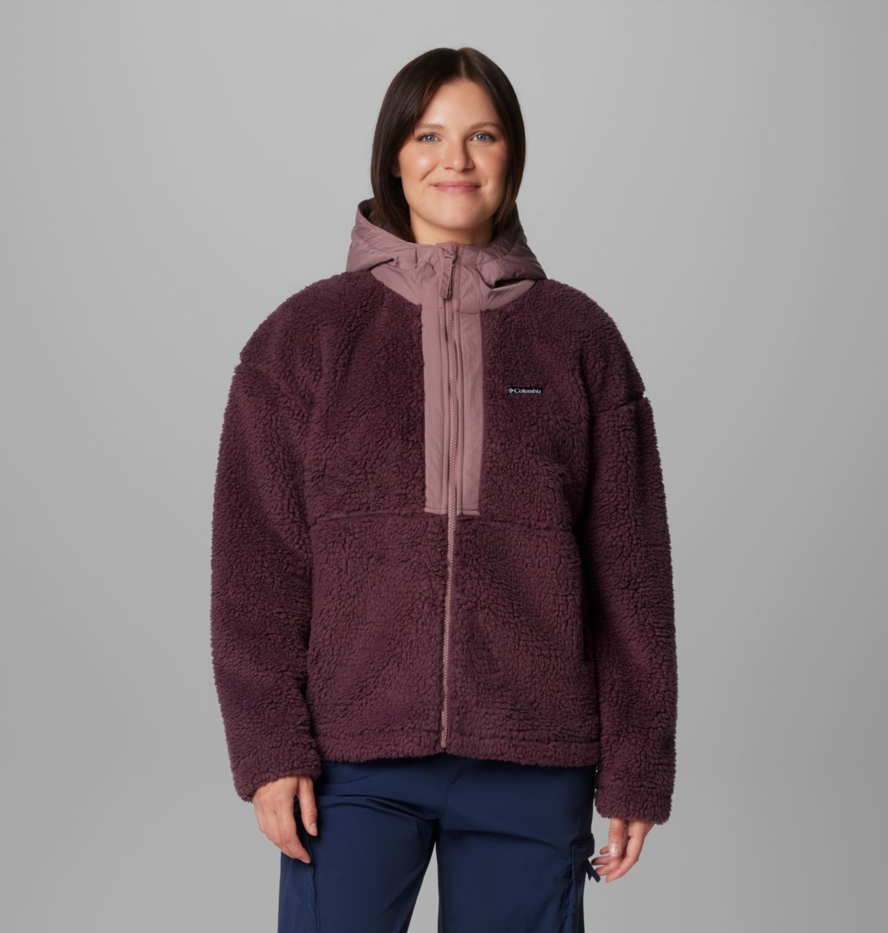 Women's Boundless Discovery™ Hooded Sherpa Jacket 1