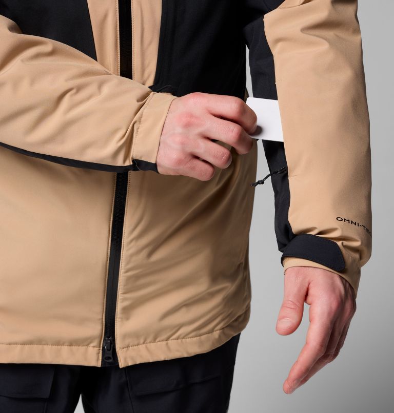 Men's Winter District II Interchange Jacket, Color: Canoe, Black, image 13