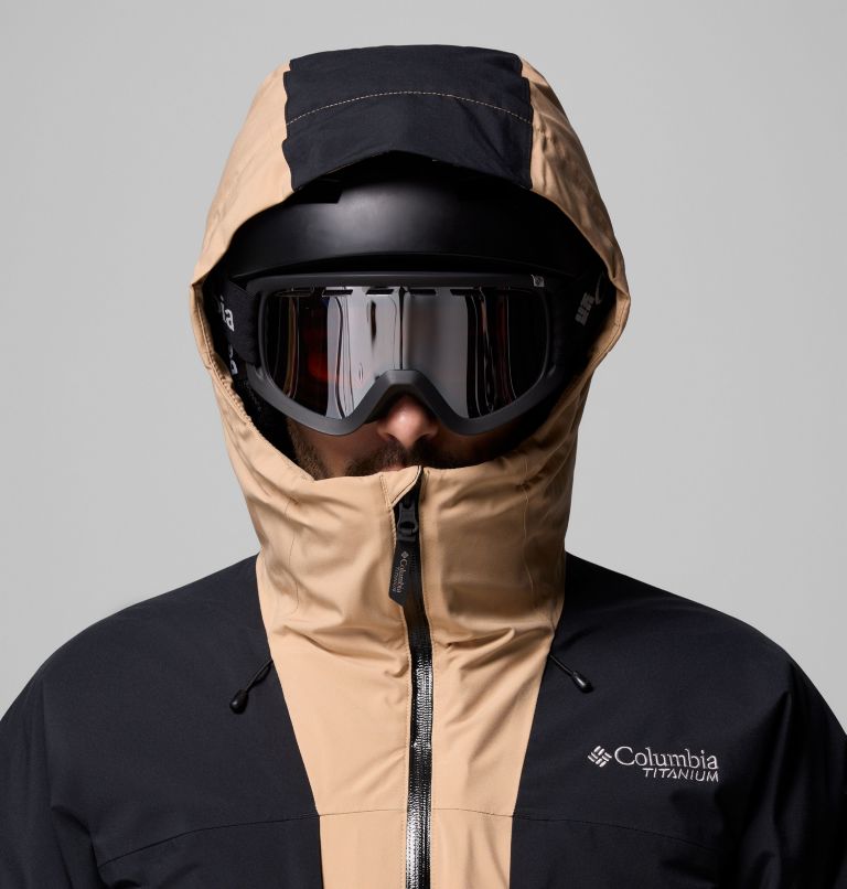 Men's Winter District II Interchange Jacket, Color: Canoe, Black, image 15