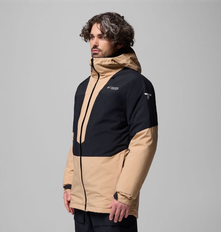 Men's Winter District II Interchange Jacket, Color: Canoe, Black, image 4
