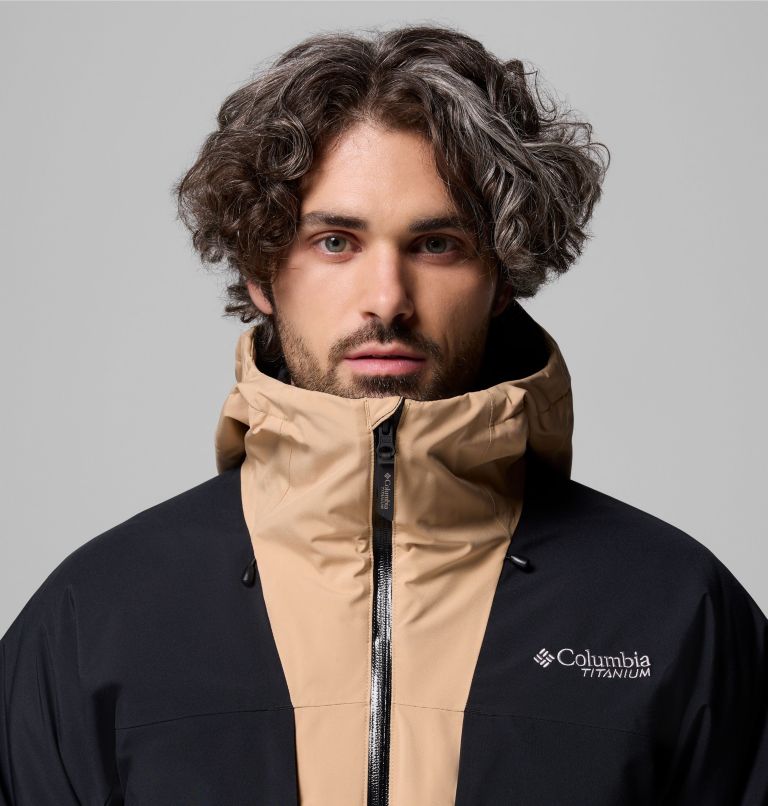 Men's Winter District II Interchange Jacket, Color: Canoe, Black, image 11