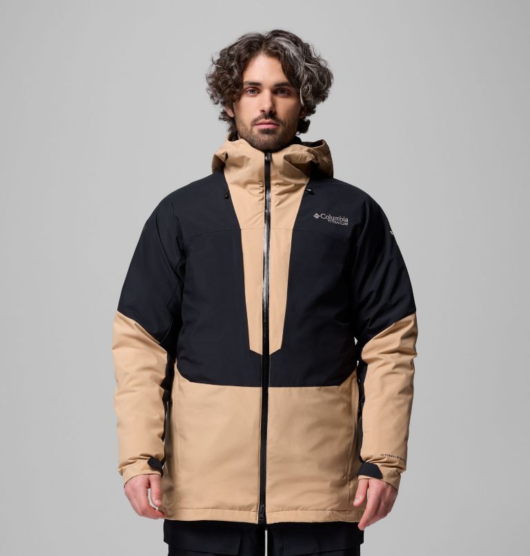 Men's Winter District II Interchange Jacket, Color: Canoe, Black, image 1