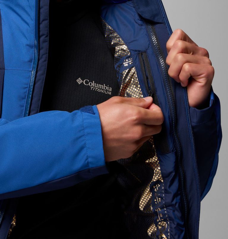 Manteau Interchange Winter District II pour hommes, Color: Mountain Blue, Collegiate Navy, image 18