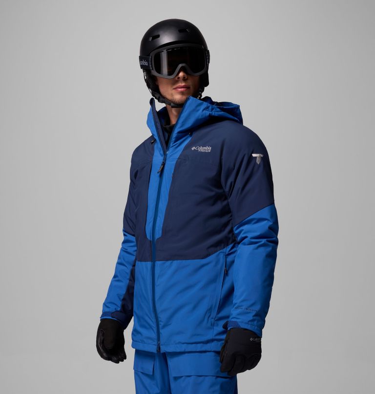 Manteau Interchange Winter District II pour hommes, Color: Mountain Blue, Collegiate Navy, image 4