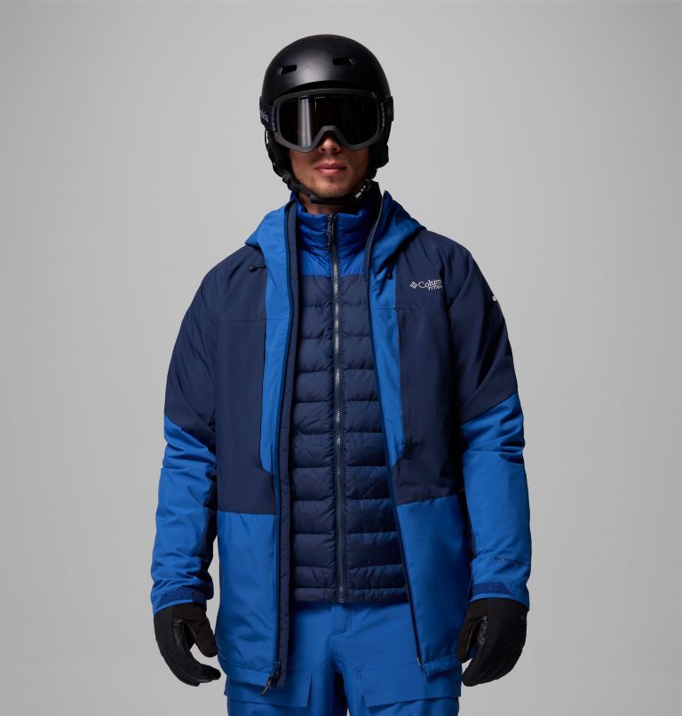 Manteau Interchange Winter District II pour hommes, Color: Mountain Blue, Collegiate Navy, image 5