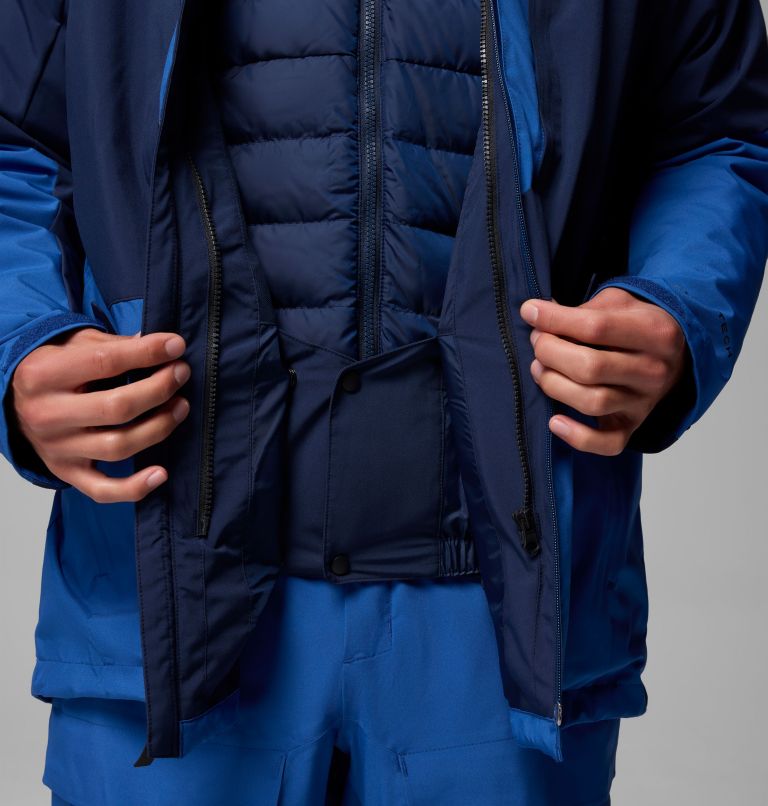 Manteau Interchange Winter District II pour hommes, Color: Mountain Blue, Collegiate Navy, image 8