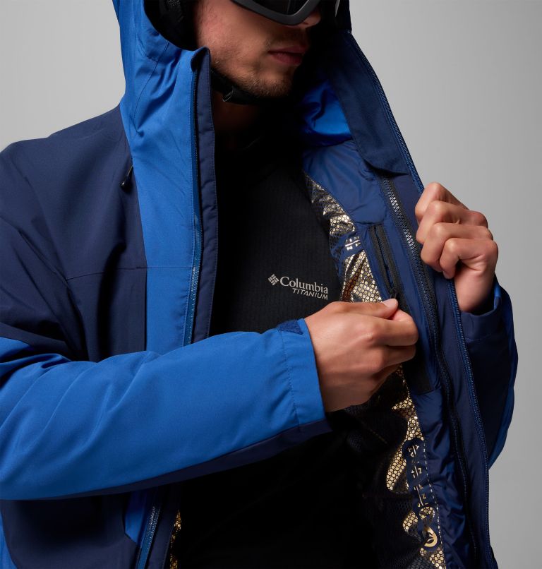 Manteau Interchange Winter District II pour hommes, Color: Mountain Blue, Collegiate Navy, image 11