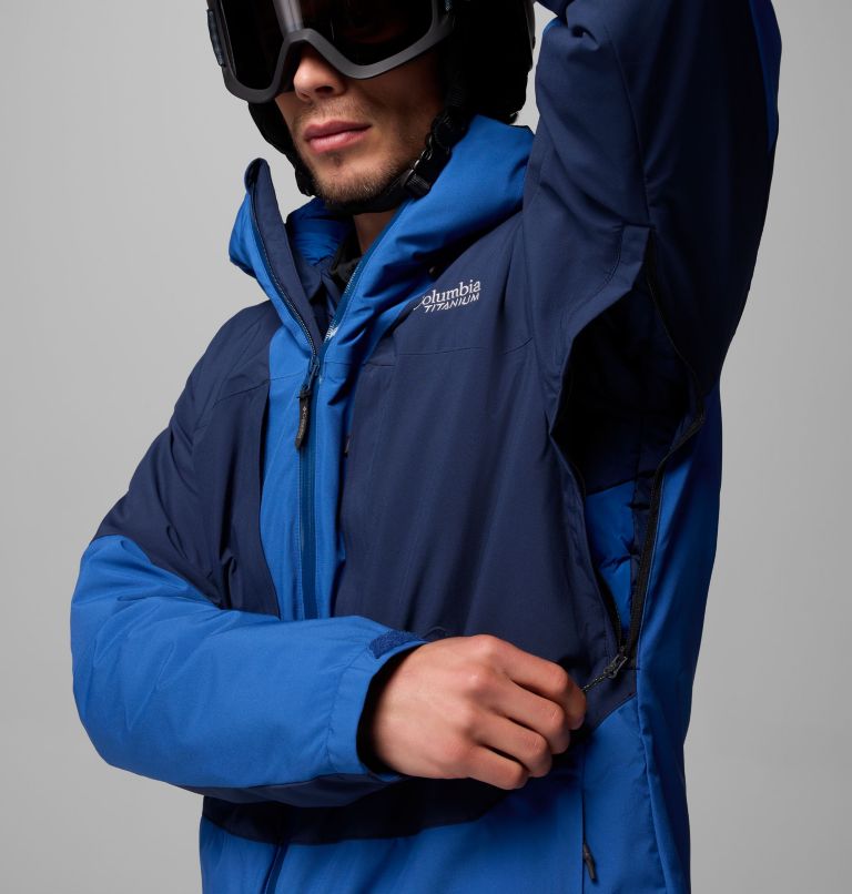 Manteau Interchange Winter District II pour hommes, Color: Mountain Blue, Collegiate Navy, image 12