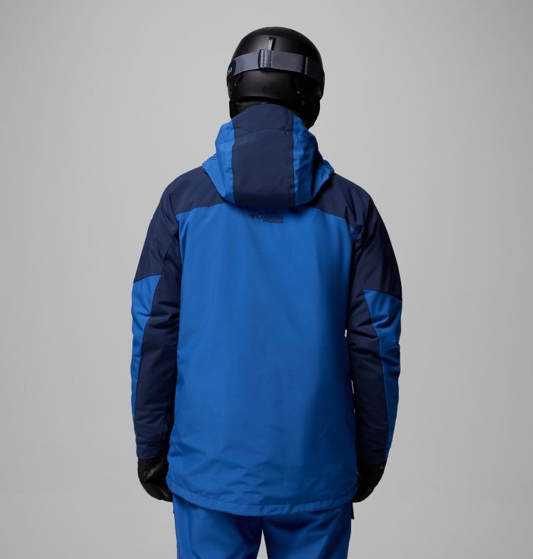 Manteau Interchange Winter District II pour hommes, Color: Mountain Blue, Collegiate Navy, image 3