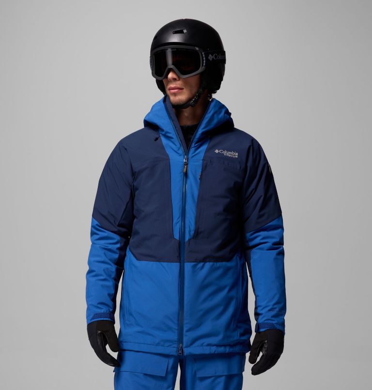 Manteau Interchange Winter District II pour hommes, Color: Mountain Blue, Collegiate Navy, image 1