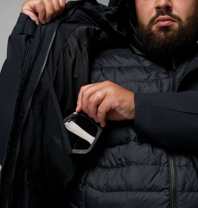 Men's Winter District II Interchange Jacket - Big, Color: Black, image 8