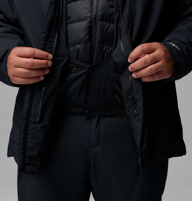 Men's Winter District II Interchange Jacket - Big, Color: Black, image 9