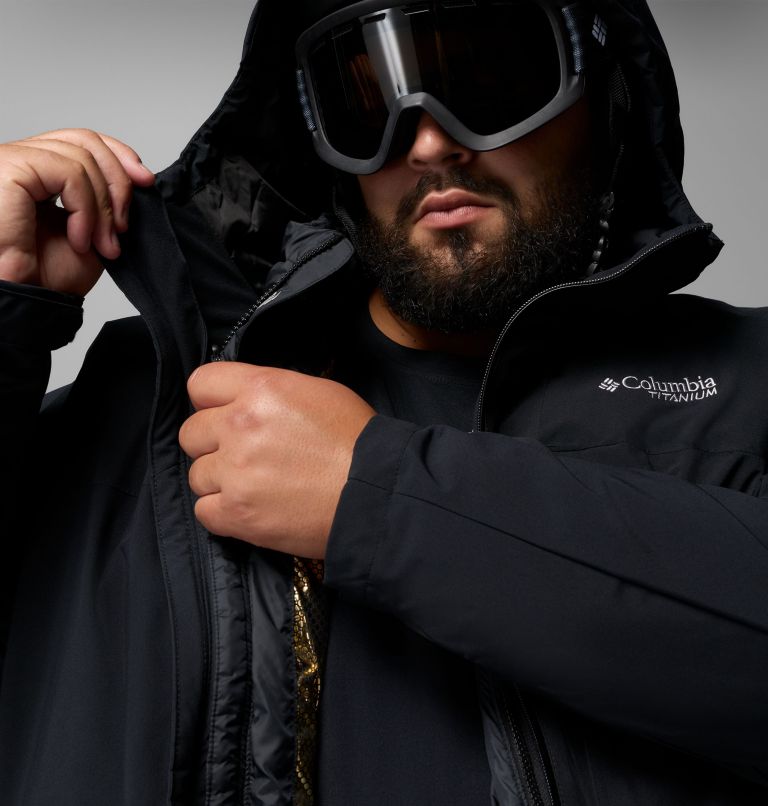Men's Winter District II Interchange Jacket - Big, Color: Black, image 10