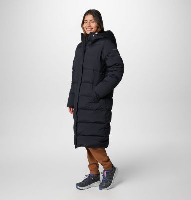 Women's Boundless Days Long Down Jacket, Color: Black, image 8