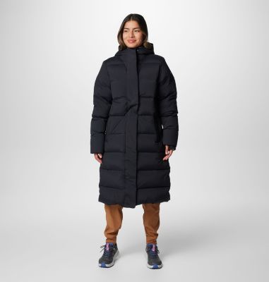 Women's Boundless Days Long Down Jacket, Color: Black, image 5
