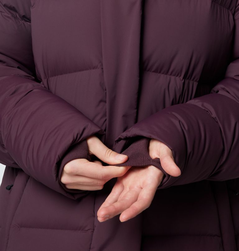 Women's Boundless Days Long Down Jacket, Color: Moonvista, image 6