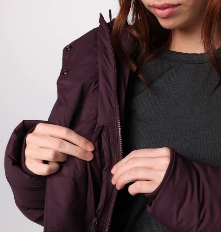 Women's Boundless Days Long Down Jacket, Color: Moonvista