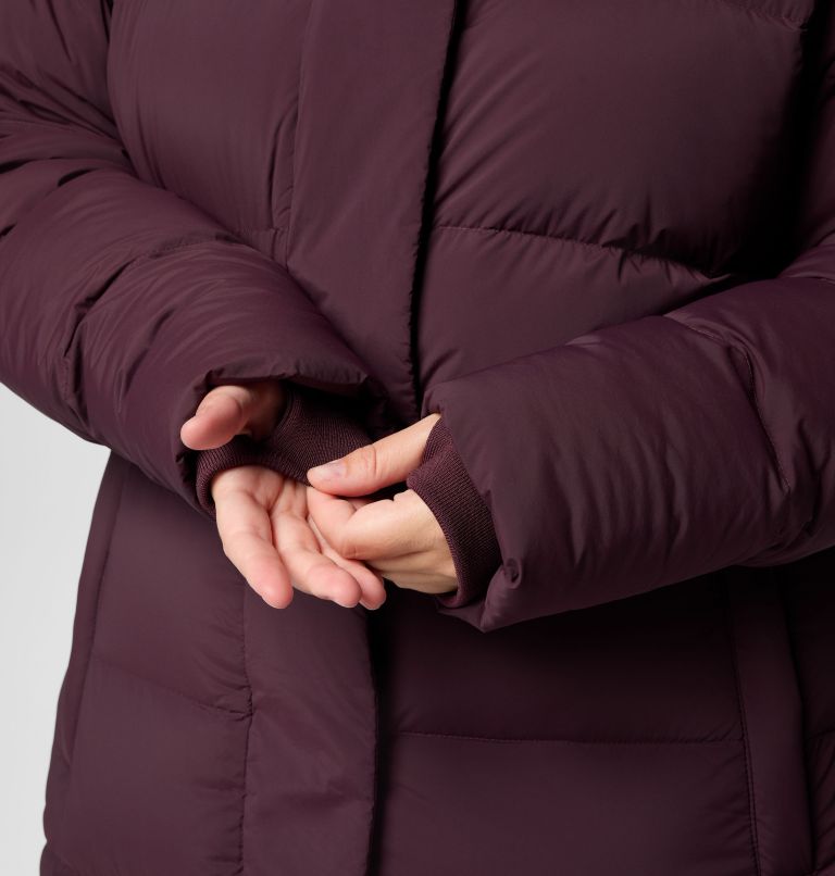 Women's Boundless Days Long Down Jacket - Plus Size, Color: Moonvista, image 6