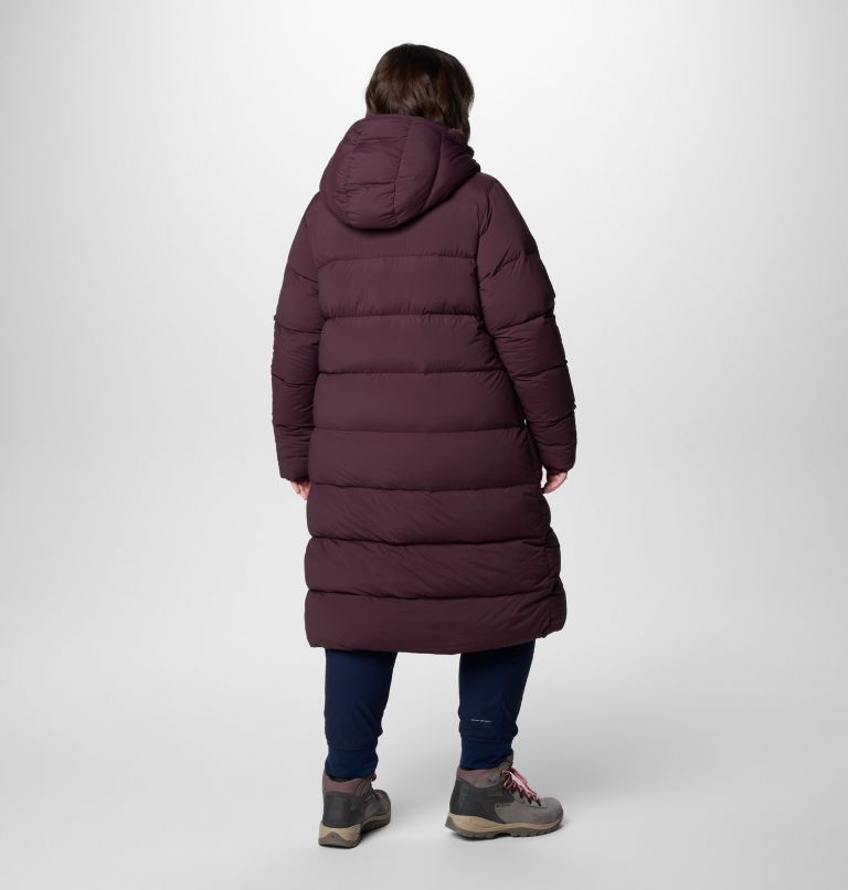 Women's Boundless Days Long Down Jacket - Plus Size, Color: Moonvista, image 2