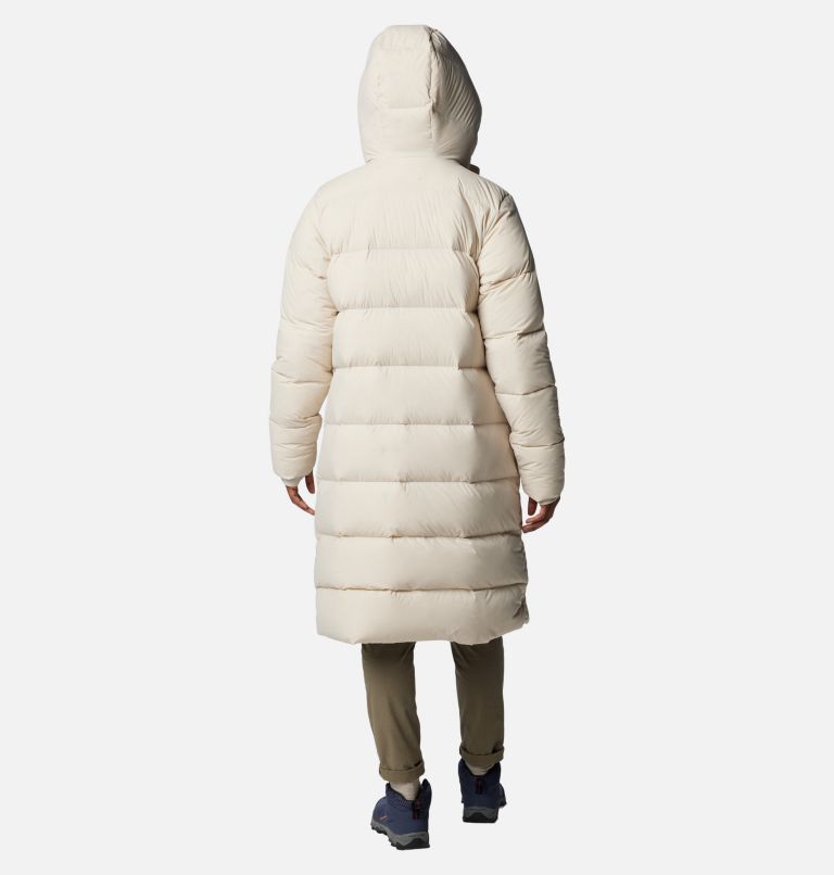 Women's Boundless Days Long Down Hooded Jacket, Color: Dark Stone, image 2