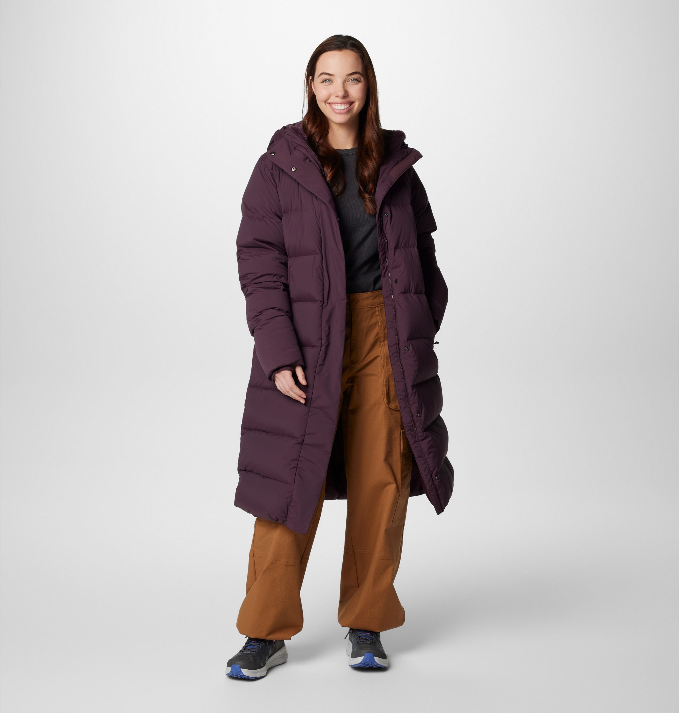 Piumino lungo con cappuccio Boundless Days™ da donna | Columbia Sportswear