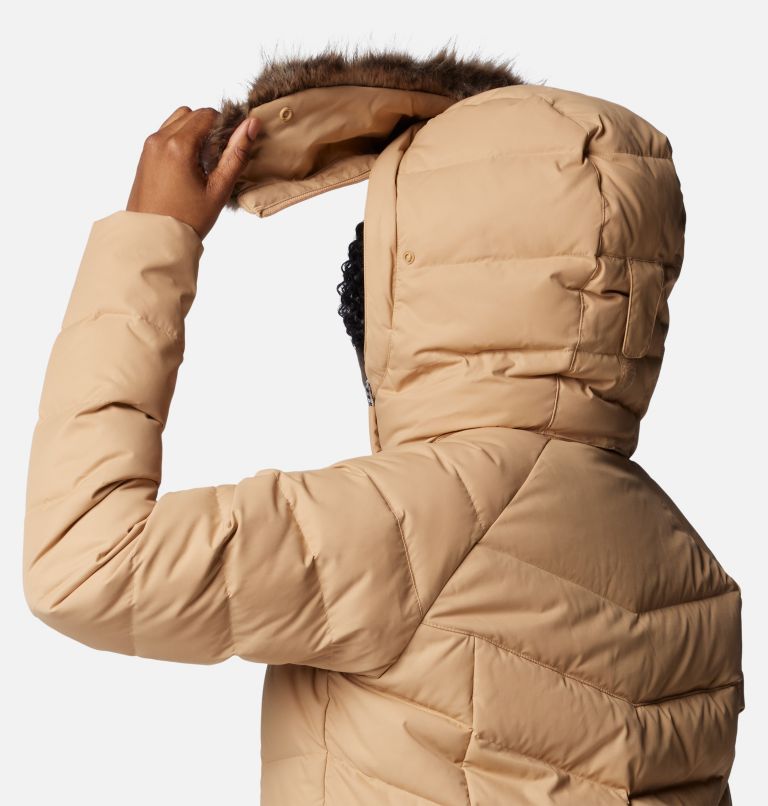 Women's Belle Isle Mid Down Jacket, Color: Canoe, image 6