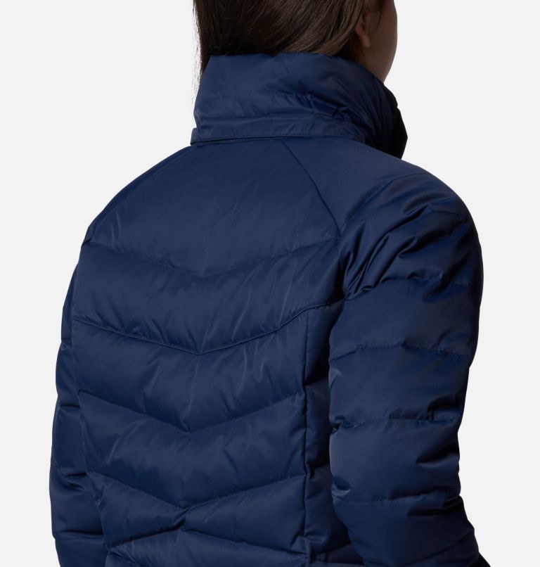Women's Belle Isle Mid Down Jacket, Color: Collegiate Navy, image 8
