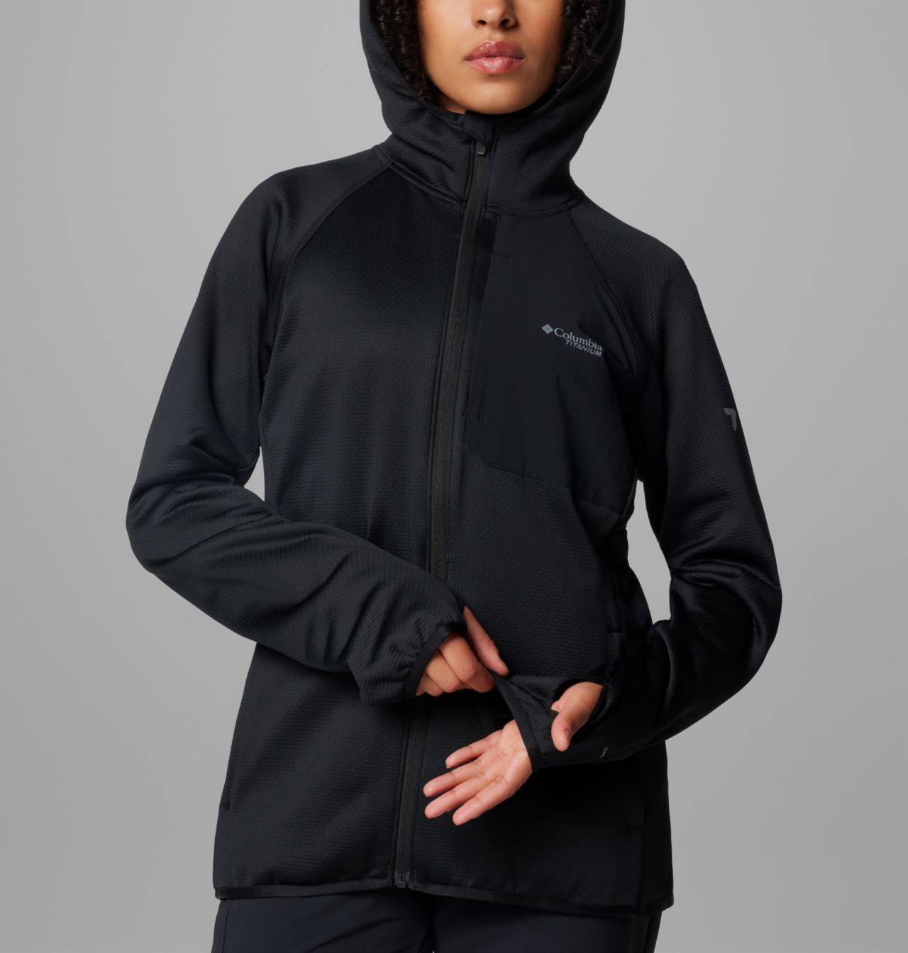 Women's Triple Canyon™ Grid Fleece Hooded Full Zip Jacket 7