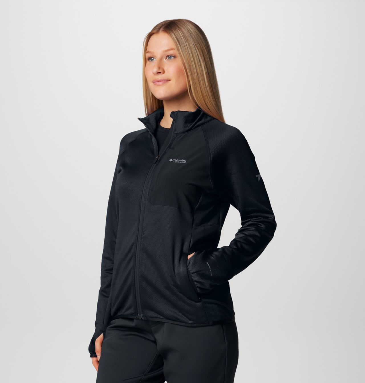 Women's Triple Canyon™ Grid Fleece Full Zip Jacket | 010 | L 4