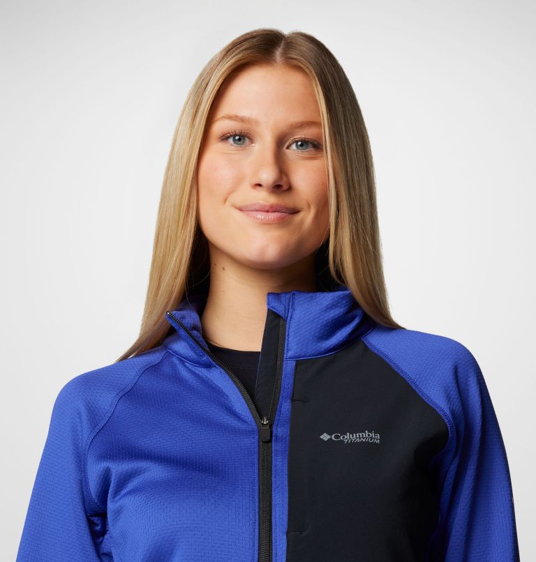 Women s Triple Canyon Grid Fleece Full Zip Jacket Columbia Sportswear