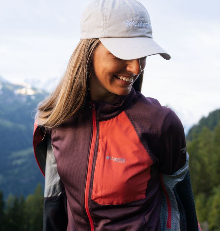 Women's Triple Canyon Technical Grid Fleece Jacket, Color: Moonvista, Daredevil, image 9