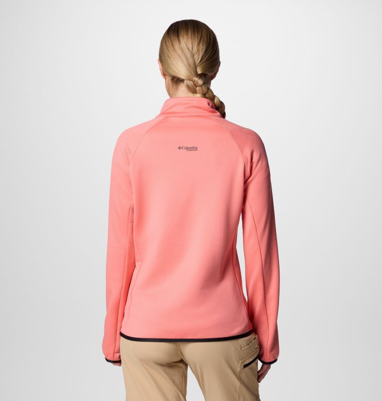 Giacca tecnica in pile con cappuccio Triple Canyon Grid da donna, Color: Alpenglow, image 2