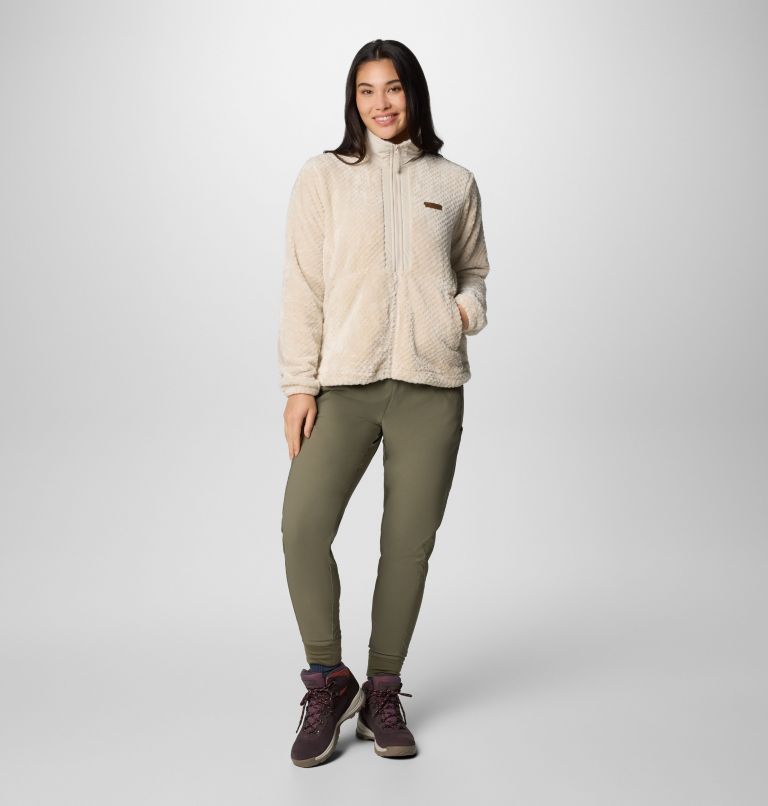 Women's Fire Side Full Zip III Fleece Jacket, Color: Dark Stone, image 3
