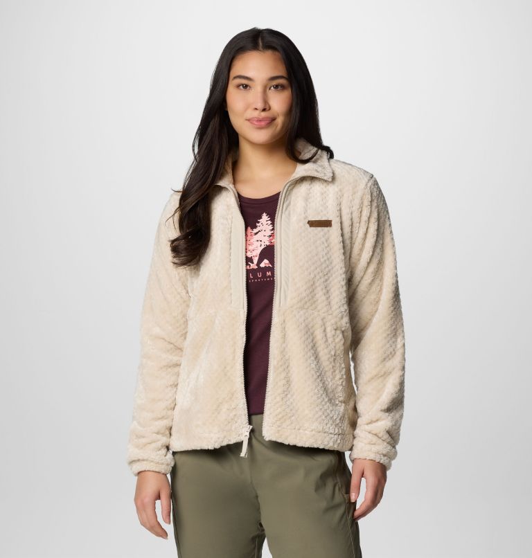 Women's Fire Side Full Zip III Fleece Jacket, Color: Dark Stone, image 7
