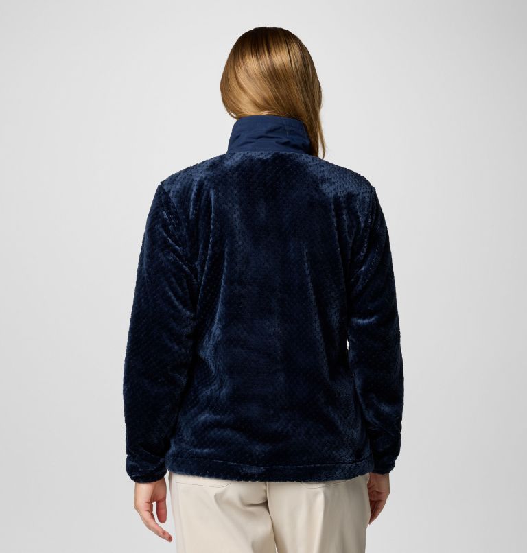 Women's Fire Side Full Zip III Fleece Jacket, Color: Collegiate Navy, image 2