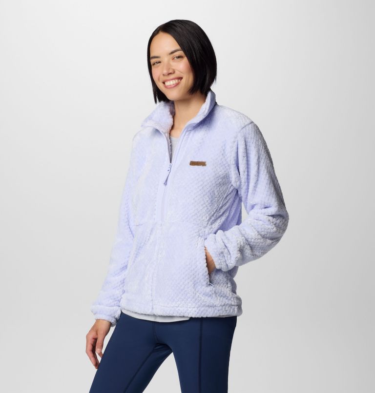 Women's Fire Side Full Zip III Fleece Jacket, Color: Snowdrift, image 4