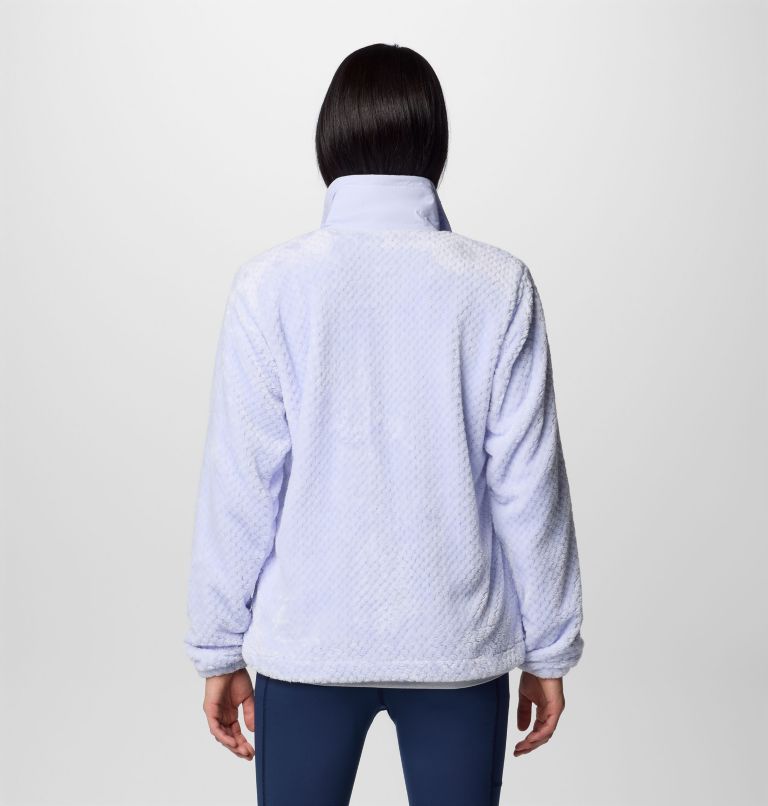 Women's Fire Side Full Zip III Fleece Jacket, Color: Snowdrift, image 2