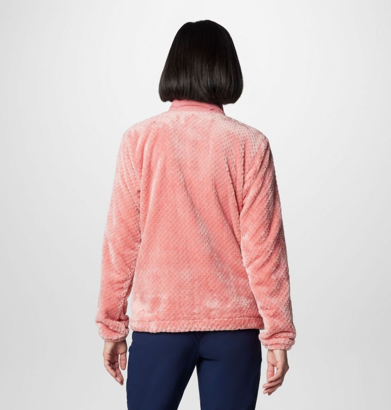 Women's Fire Side Full Zip III Fleece Jacket, Color: Pink Agave, image 2