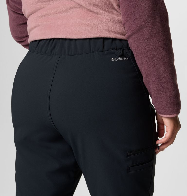 Women's Back Beauty High-Rise Pants - Plus Size, Color: Black, image 6