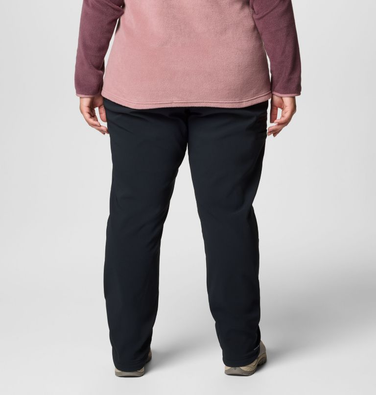 Women's Back Beauty High-Rise Pants - Plus Size, Color: Black, image 2