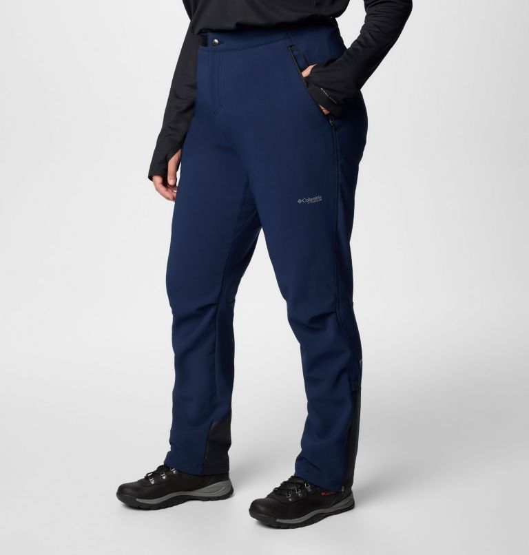 Women's Vast Canyon Omni-Heat Infinity Softshell Pants - Plus Size, Color: Collegiate Navy, image 4