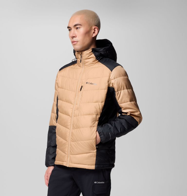 Men's Labyrinth Loop II Hooded Jacket, Color: Canoe, Black, image 4