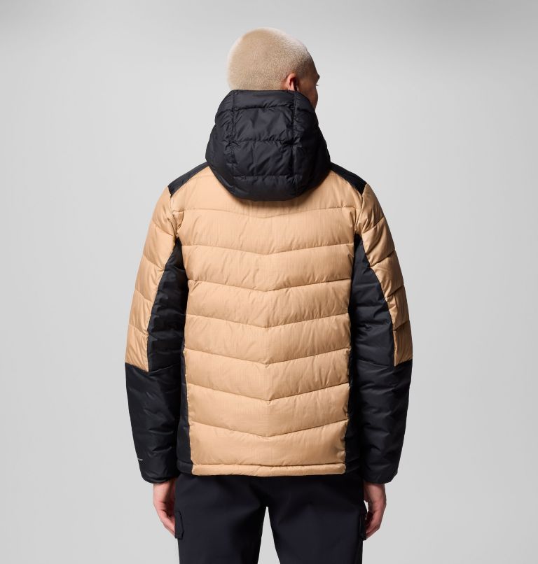 Men's Labyrinth Loop II Hooded Jacket, Color: Canoe, Black, image 3