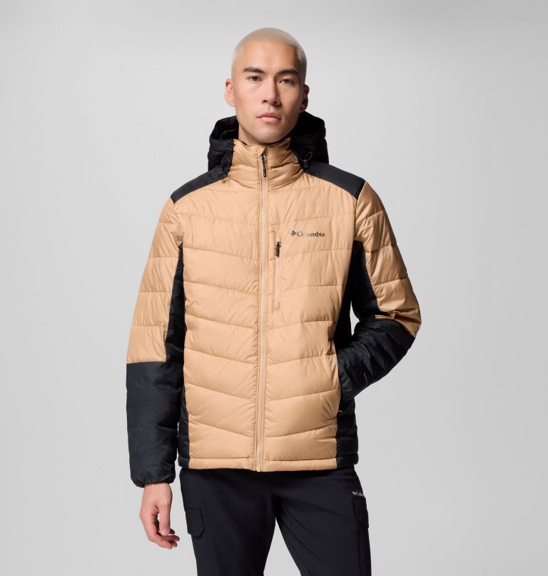 Men's Labyrinth Loop II Hooded Jacket, Color: Canoe, Black, image 1