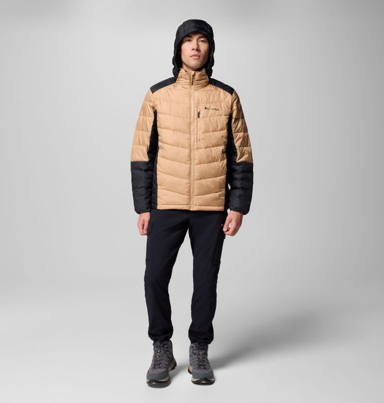 Men's Labyrinth Loop II Hooded Jacket, Color: Canoe, Black, image 10