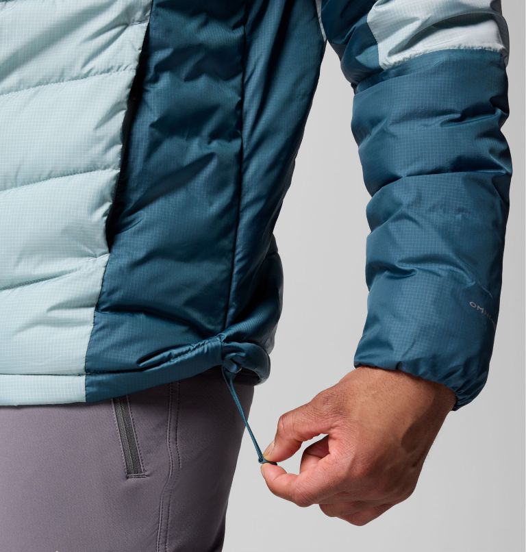 Men's Labyrinth Loop II Hooded Jacket, Color: Crushed Blue, Everblue, image 6